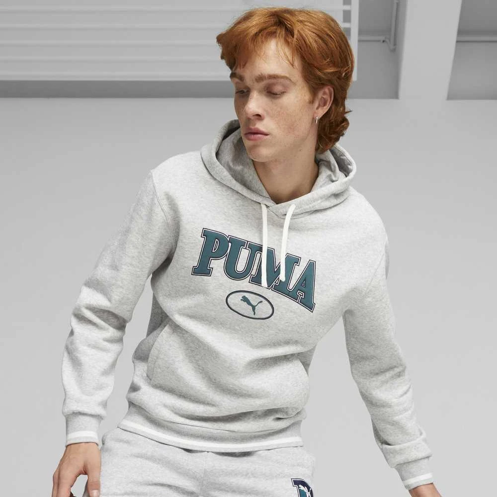 Puma Džemperis Vyrams Squad Hoodie Fl Pilkas 676017 04
