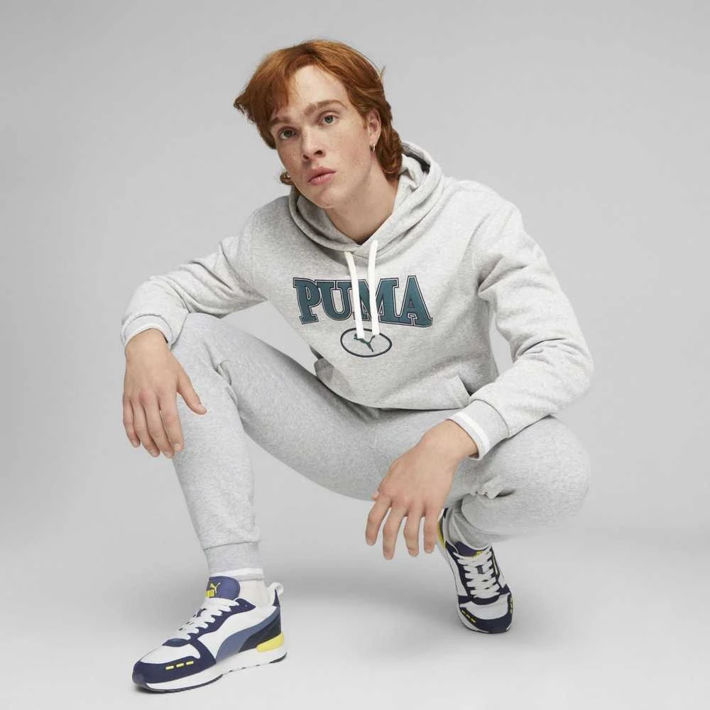 Puma Džemperis Vyrams Squad Hoodie Fl Pilkas 676017 04