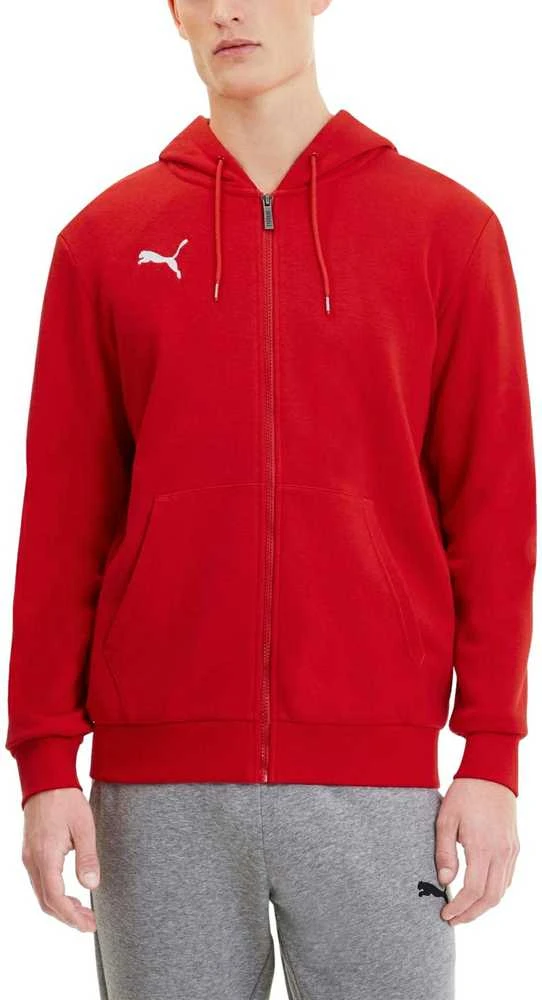 Puma Džemperis Vyrams TeamGoal 23 Casuals Hooded Raudona 656708 01