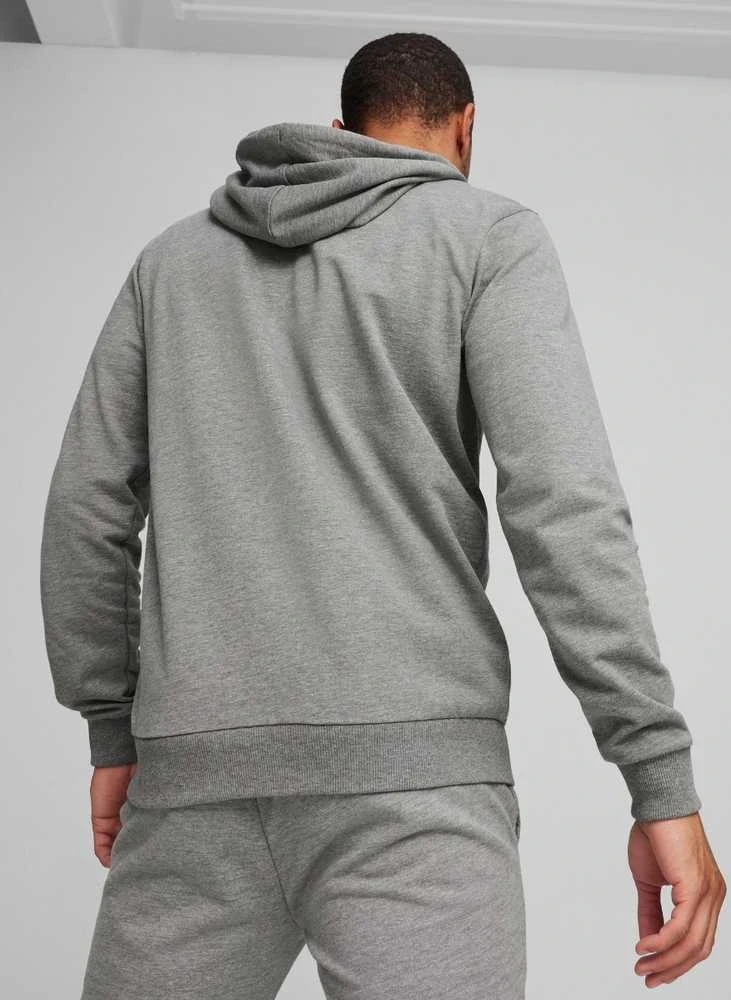 Puma Džemperis Vyrams TeamGoal Casuals Hooded Pilkas 658595 33