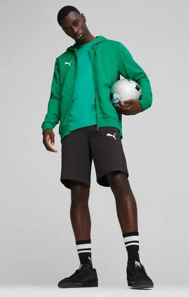 Puma Džemperis Vyrams TeamGoal Casuals Hooded Žalias 658595 05