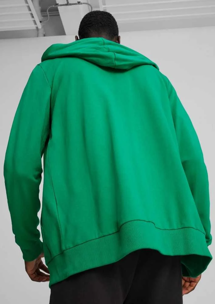 Puma Džemperis Vyrams TeamGoal Casuals Hooded Žalias 658595 05