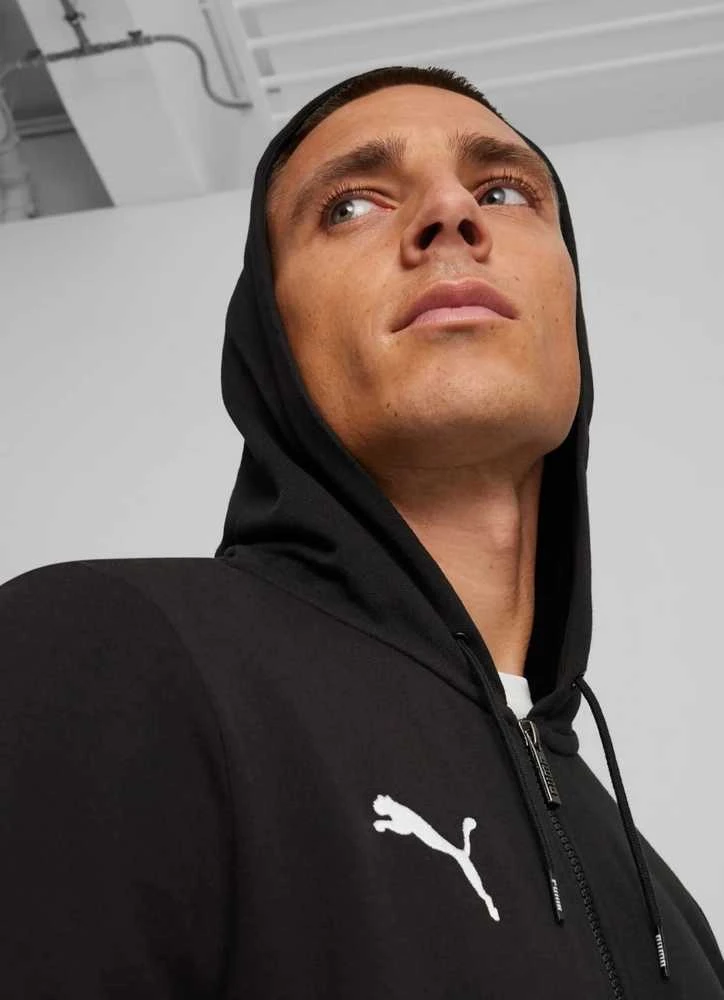 Puma Džemperis Vyrams TeamGoal Casuals Hooded Juodas 658595 03