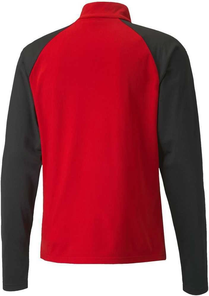 Puma Džemperis Vyrams TeamLiga 1/4 Zip Top Raudona Juodas 657236 01