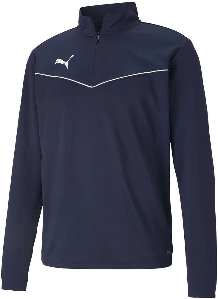 Puma Džemperis Vyrams TeamRise 1/4 Zip Top Peacoa Mėlyna 657394 06