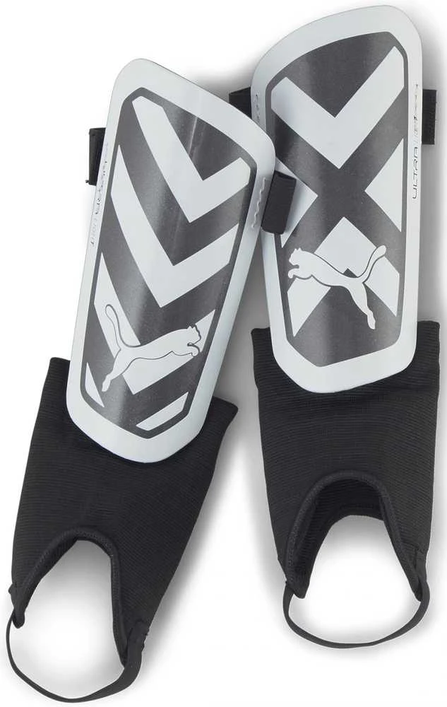 Puma Futbolo Apsaugos Ultra Light Ankle Juodas Baltas 030874 03