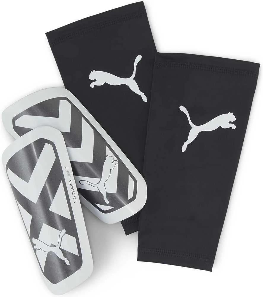 Puma Futbolo Apsaugos Ultra Light Sleeve Juodas Baltas 030873 03