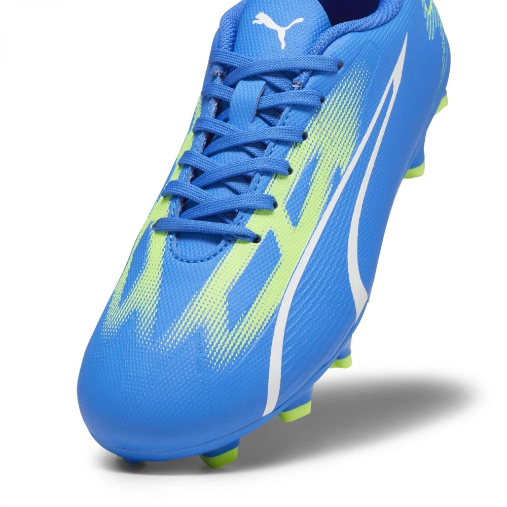 Puma Futbolo Avalynė Paaugliams Ultra Play Fg/Ag Jr Ultra Mėlyna Žalias 107530 03