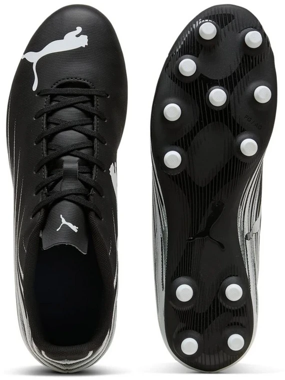 Puma Futbolo Avalynė Vyrams Attacanto II Fg/Ag Juodas Baltas 108493 01