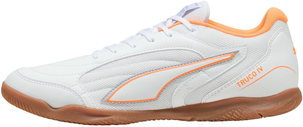 Puma Futbolo Avalynė Vyrams Truco IV Baltas Oranžinis 108845 01