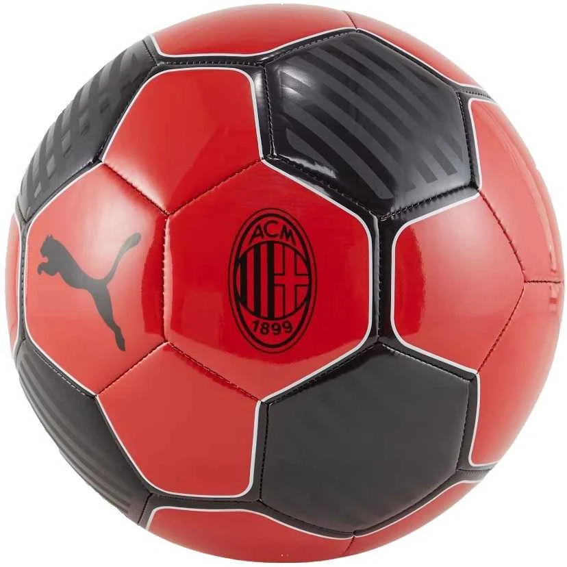 Puma Futbolo Kamuolys Acm Ess Ball For Raudona Juodas 084445 01