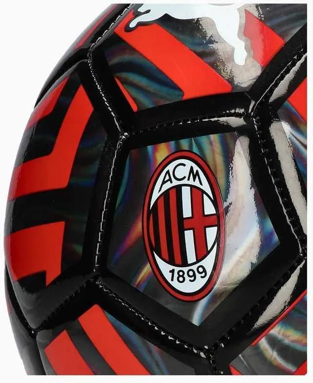 Puma Futbolo Kamuolys Acm Fan Ball Juodas Raudona 084043 01