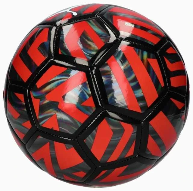 Puma Futbolo Kamuolys Acm Fan Ball Juodas Raudona 084043 01