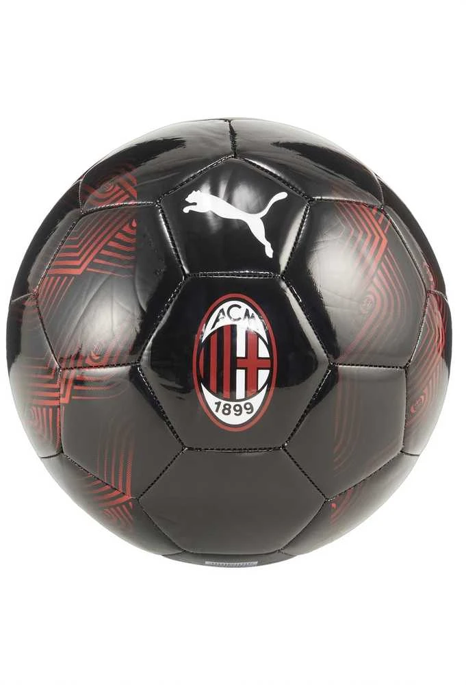 Puma Futbolo Kamuolys Acm Ftblcore Ball Juodas Raudona 084155 02