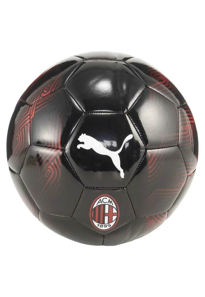 Puma Futbolo Kamuolys Acm Ftblcore Ball Juodas Raudona 084155 02