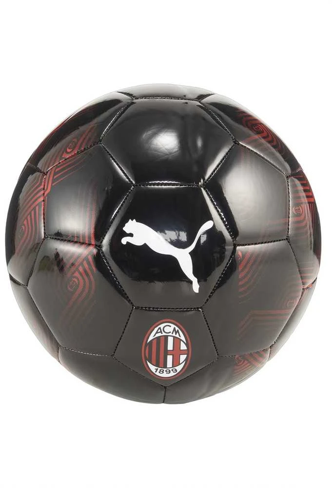 Puma Futbolo Kamuolys Acm Ftblcore Ball Juodas Raudona 084155 02