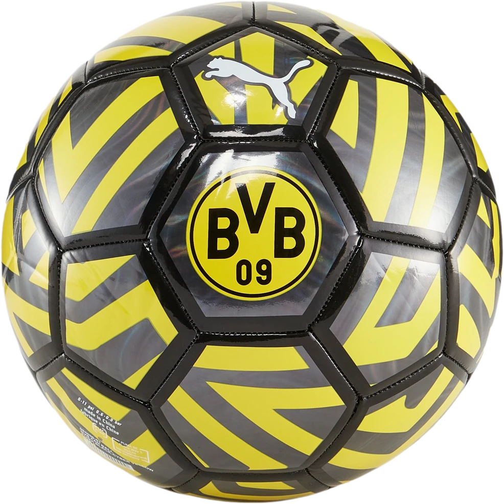 Puma Futbolo Kamuolys Bvb Fan Ball Juodas Geltona 084096 01