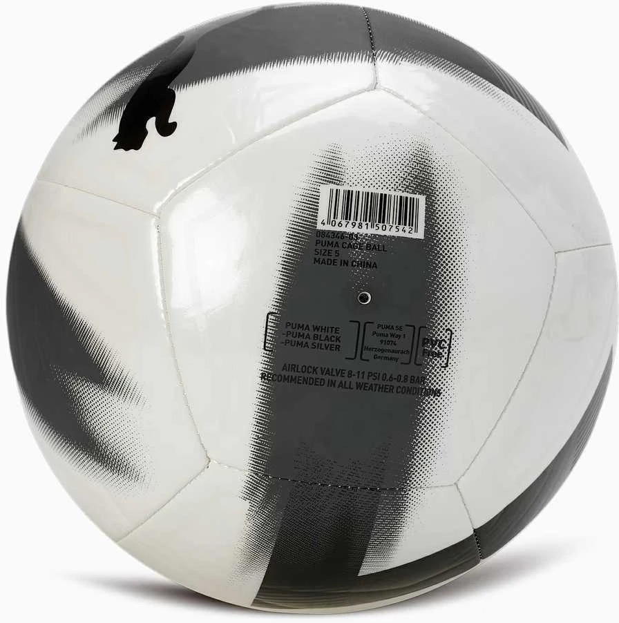 Puma Futbolo Kamuolys Care Ball Baltas Juodas 084346 03