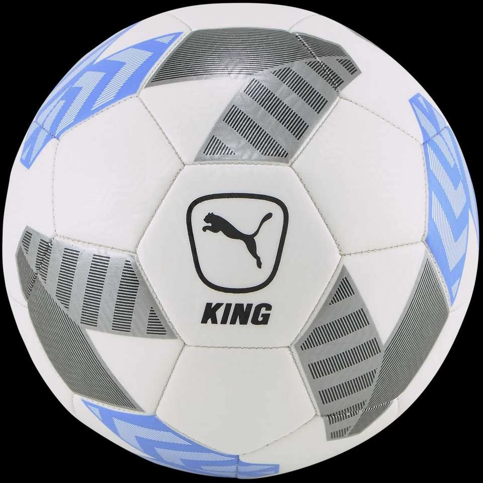 Puma Futbolo Kamuolys King Ball Baltas Juodas Mėlyna 083997 01