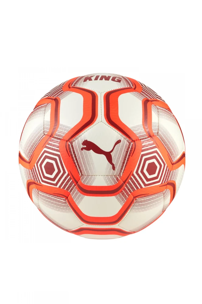 Puma Futbolo Kamuolys King Ball Baltas Oranžinis 084349 02