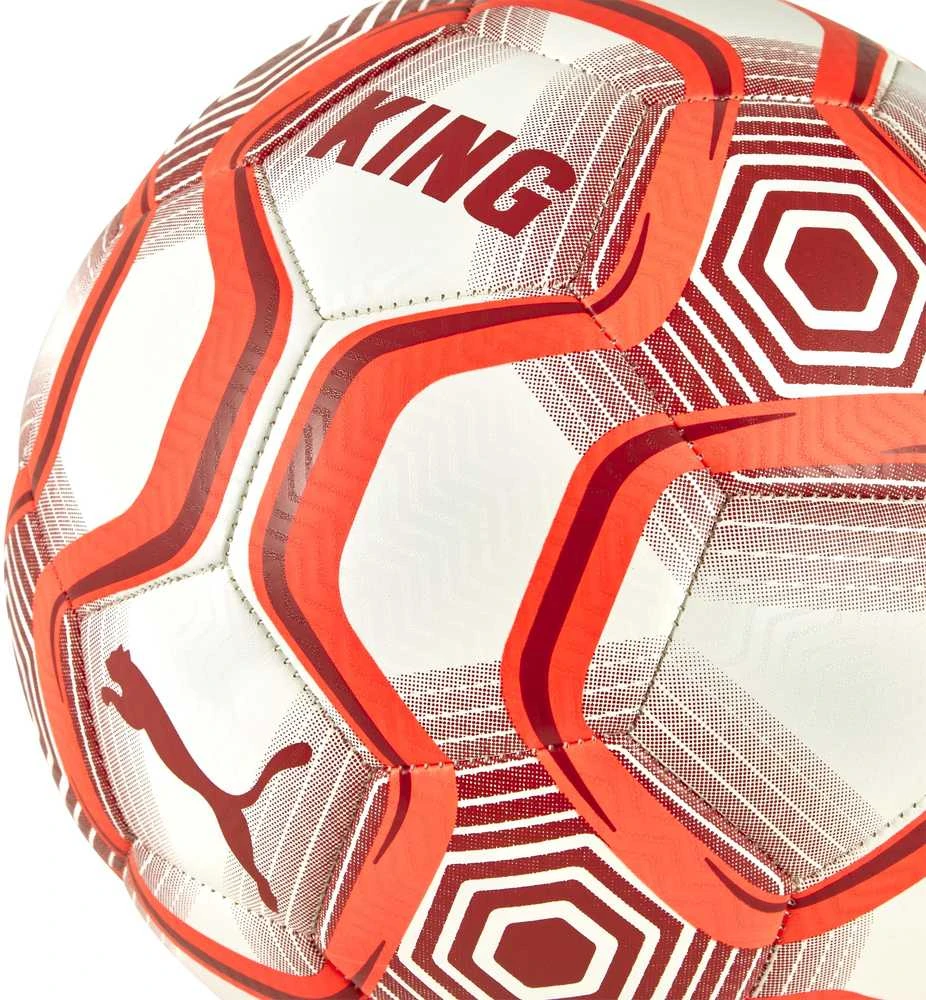 Puma Futbolo Kamuolys King Ball Baltas Oranžinis 084349 02