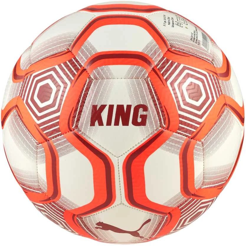 Puma Futbolo Kamuolys King Ball Baltas Oranžinis 084349 02