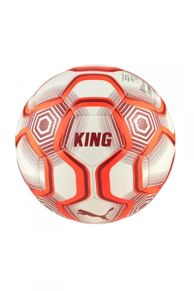 Puma Futbolo Kamuolys King Ball Baltas Oranžinis 084349 02