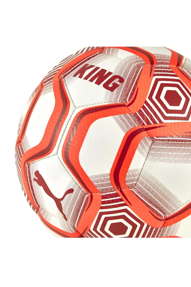 Puma Futbolo Kamuolys King Ball Baltas Oranžinis 084349 02