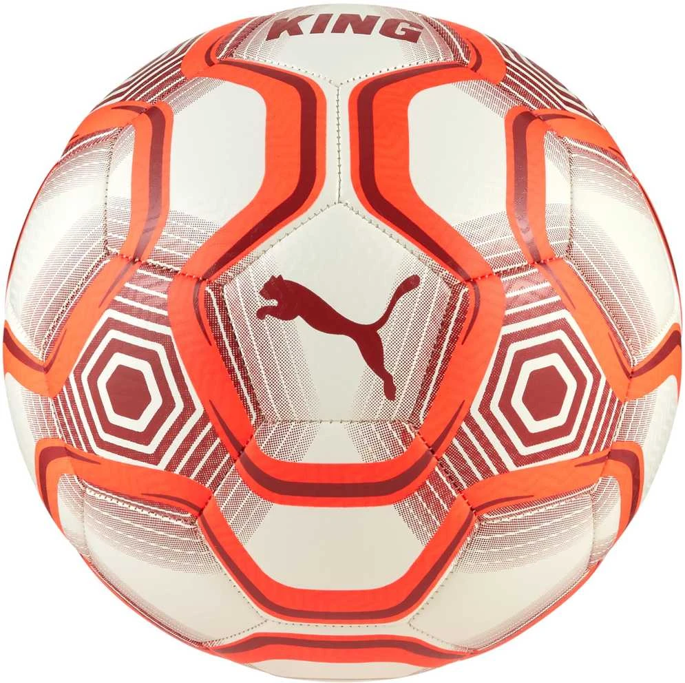 Puma Futbolo Kamuolys King Ball Baltas Oranžinis 084349 02