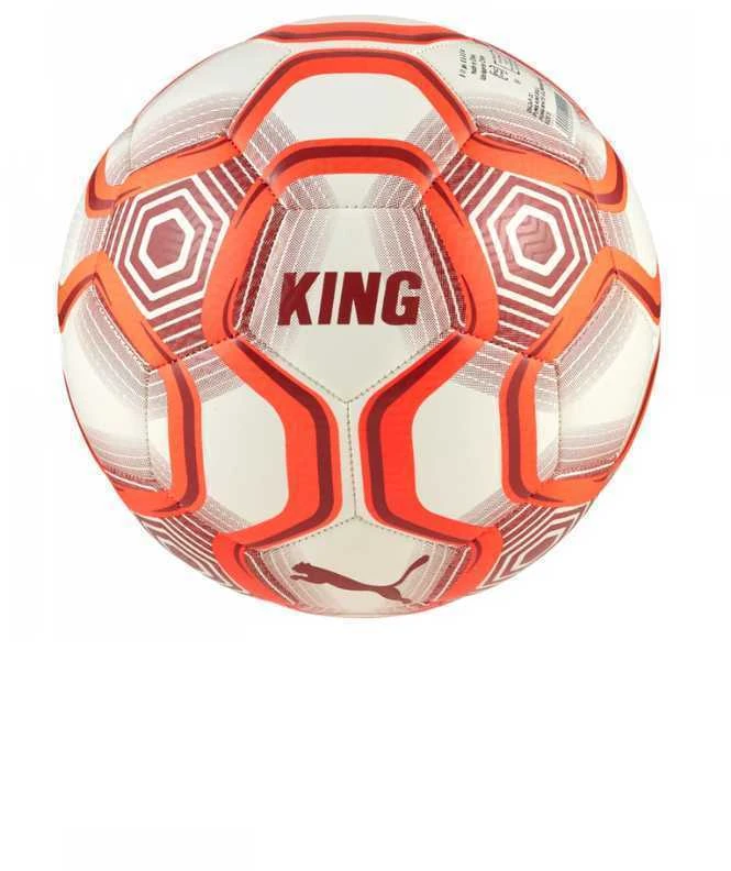 Puma Futbolo Kamuolys King Ball Baltas Oranžinis 084349 02