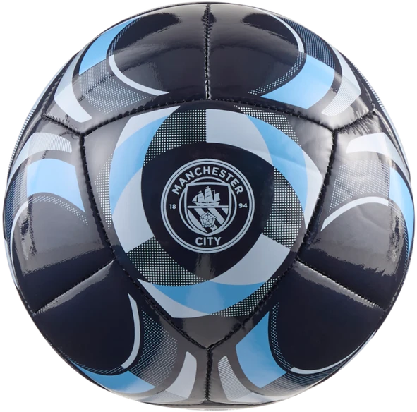 Puma Futbolo Kamuolys Mcfc Culture Ball Mini Mėlyna Pilkas 085245 01