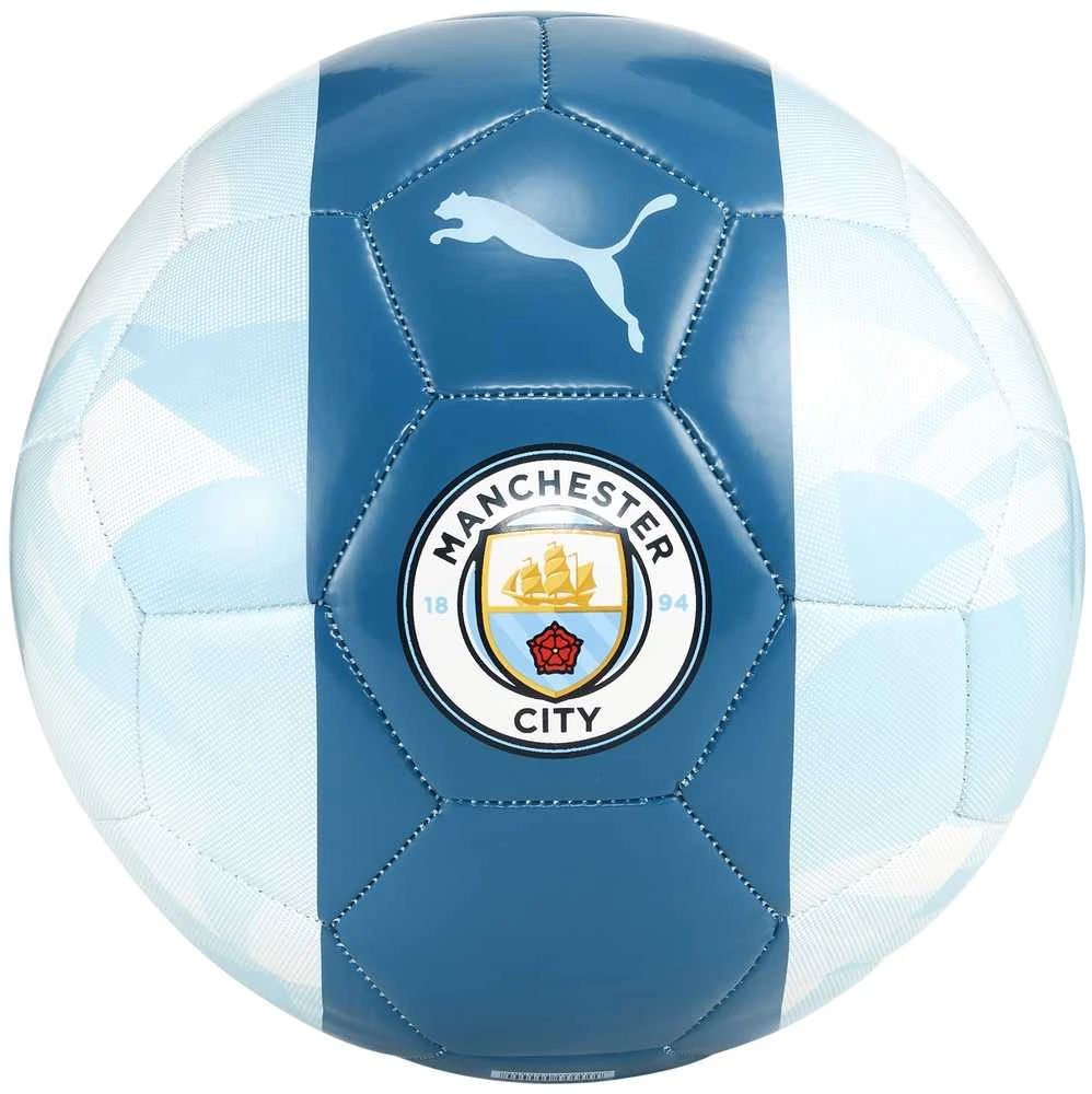 Puma Futbolo Kamuolys Mcfc Ftblcore Ball Mėlyna 084148 12