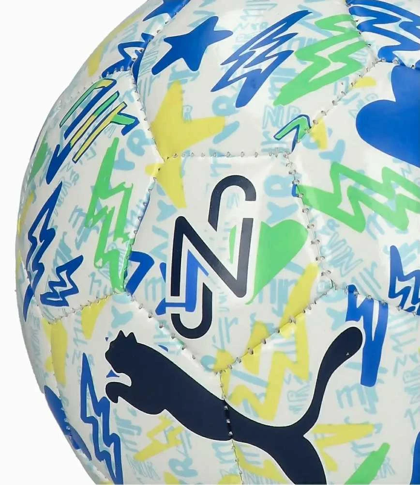 Puma Futbolo Kamuolys Neymar Jr Graphic Baltas Colored 084141 01/MINI