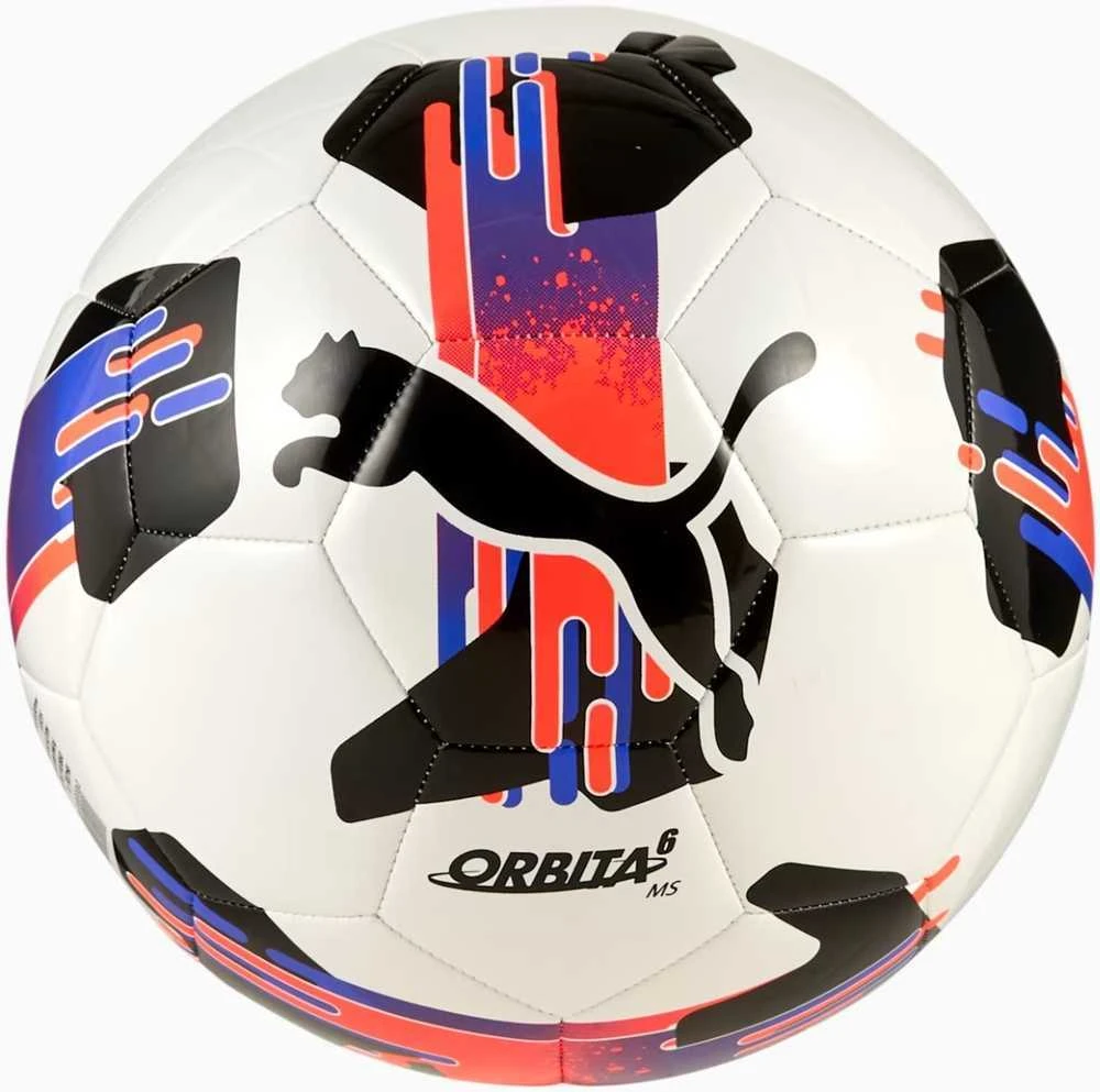 Puma Futbolo Kamuolys Orbita 6 Ms Baltas Juodas 084335 10