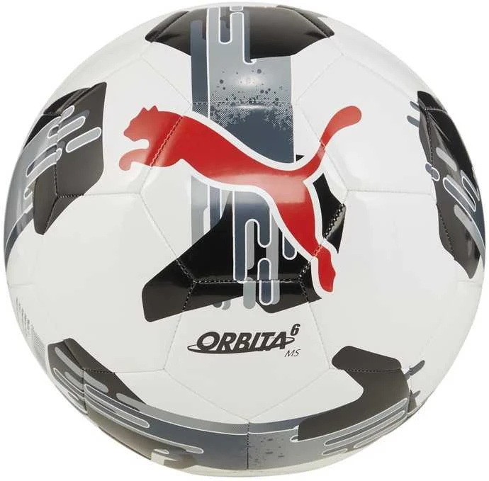 Puma Futbolo Kamuolys Orbita 6 Ms Baltas Juodas 084335 02