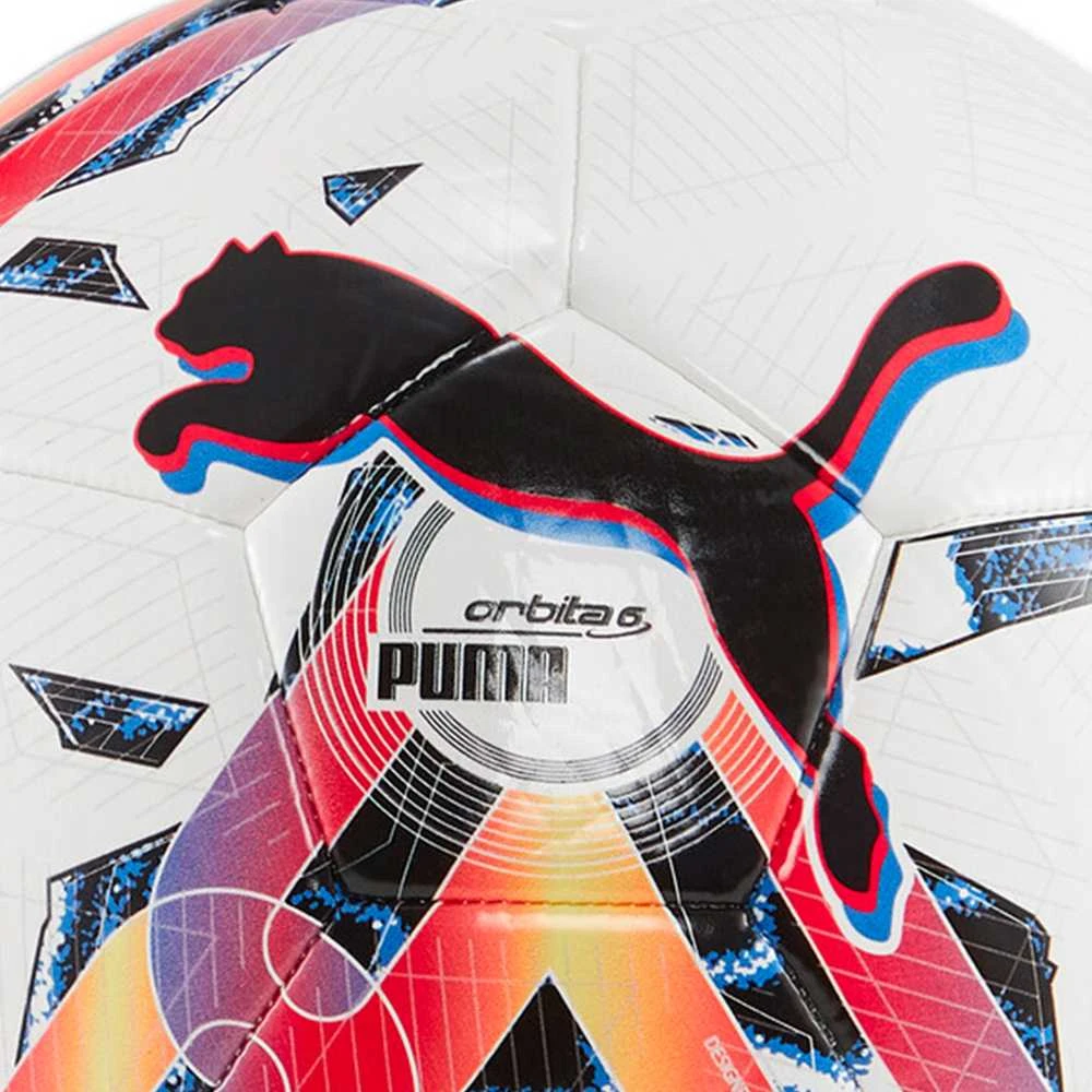 Puma Futbolo Kamuolys Orbita 6 Ms Baltas Colored 083787 08