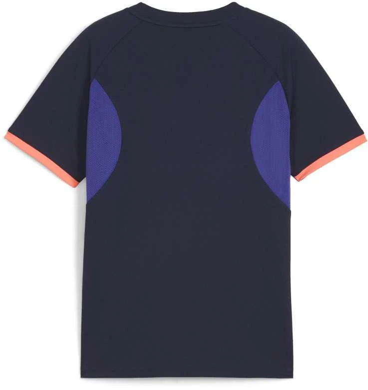 Puma Futbolo Marškinėliai Paaugliams IndividualLiga Juodas Violetinė 659525 01