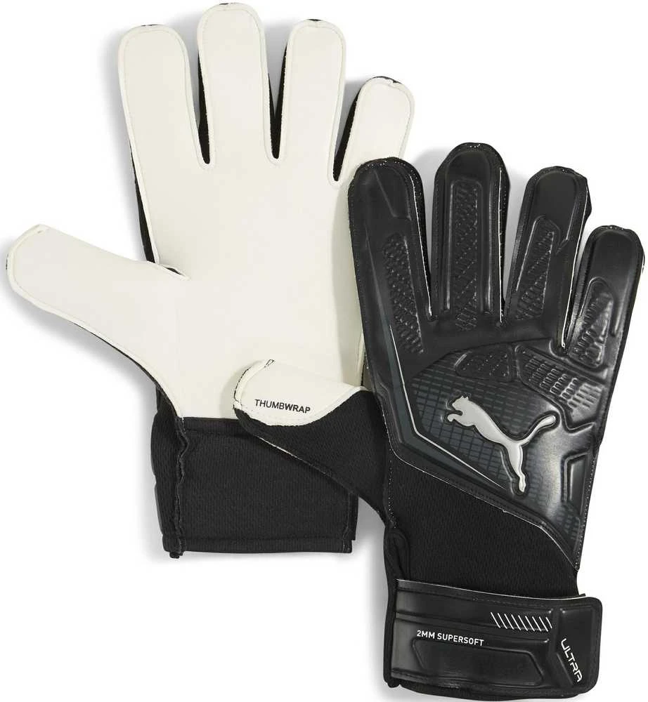 Puma Futbolo Pirštinės Ultra Play Juodas Baltas 041952 03