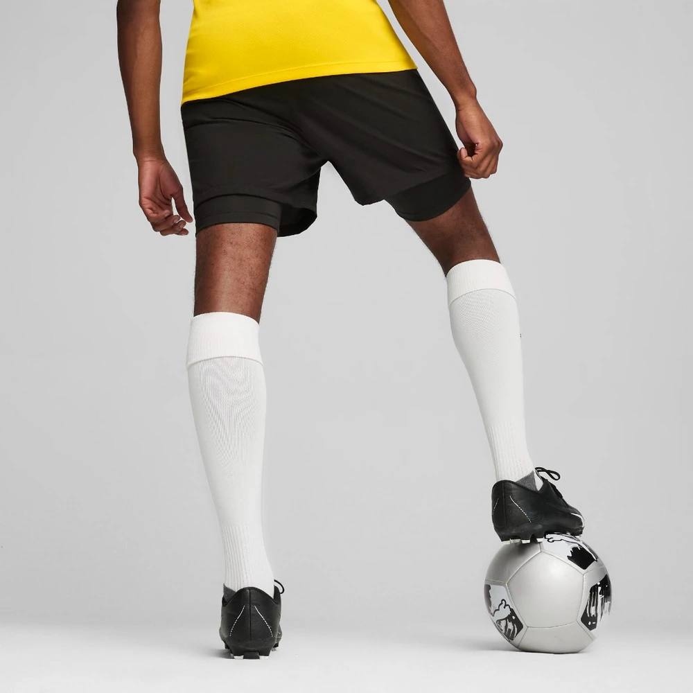 Puma Futbolo Šortai TeamGoal 2in1 Short Juodas 658774 03