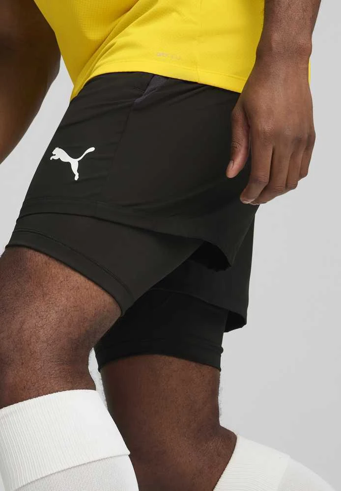 Puma Futbolo Šortai TeamGoal 2in1 Short Juodas 658774 03
