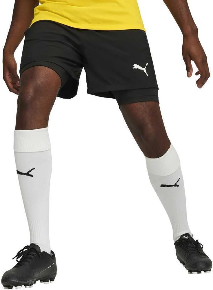 Puma Futbolo Šortai TeamGoal 2in1 Short Juodas 658774 03