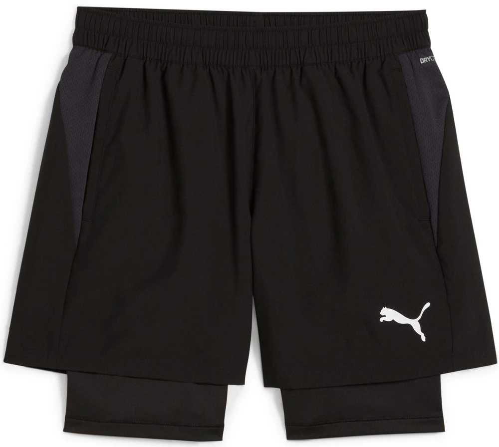 Puma Futbolo Šortai TeamGoal 2in1 Short Juodas 658774 03