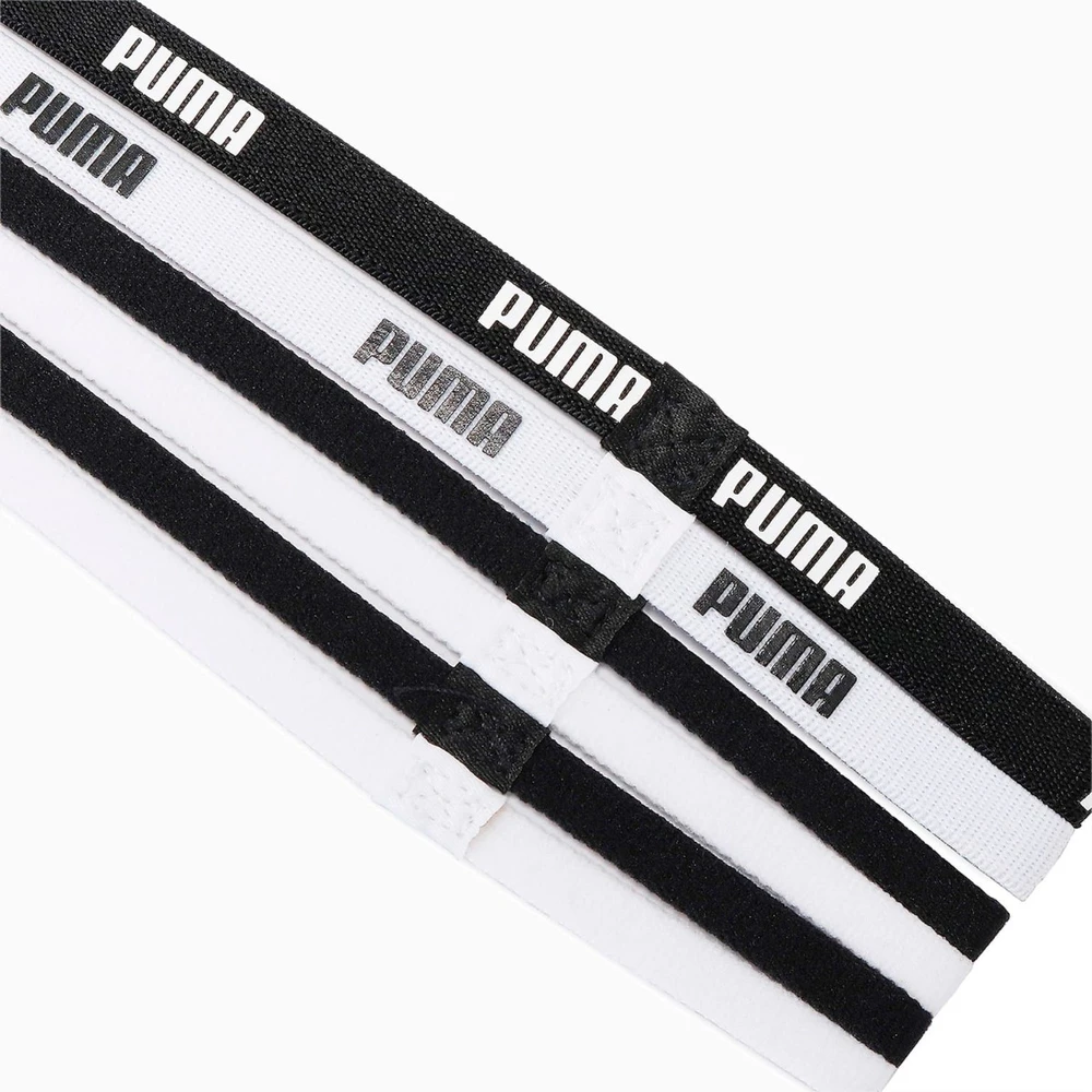 Puma Galvos Juosta At Sportbands (6pcs) Baltas Juodas 053452 09