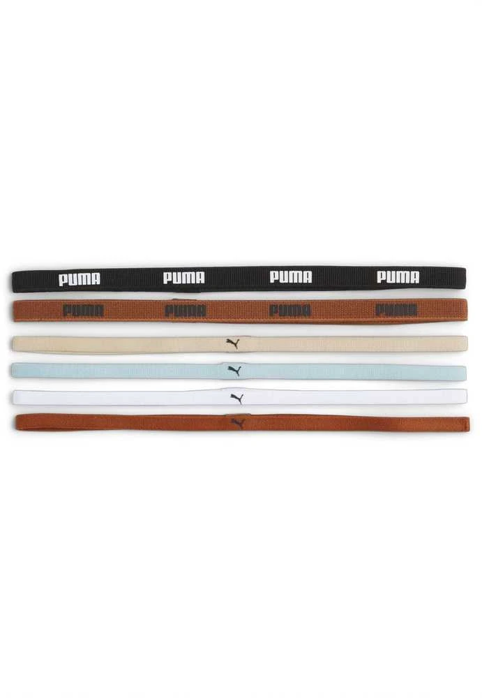 Puma Galvos Juosta At Sportbands (6pcs) Baltas Juodas Brown 053452 28