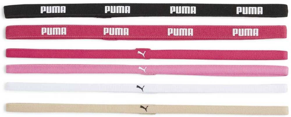 Puma Galvos Juosta At Sportbands (6pcs) Baltas Juodas Kreminis Rožinė 053452 27