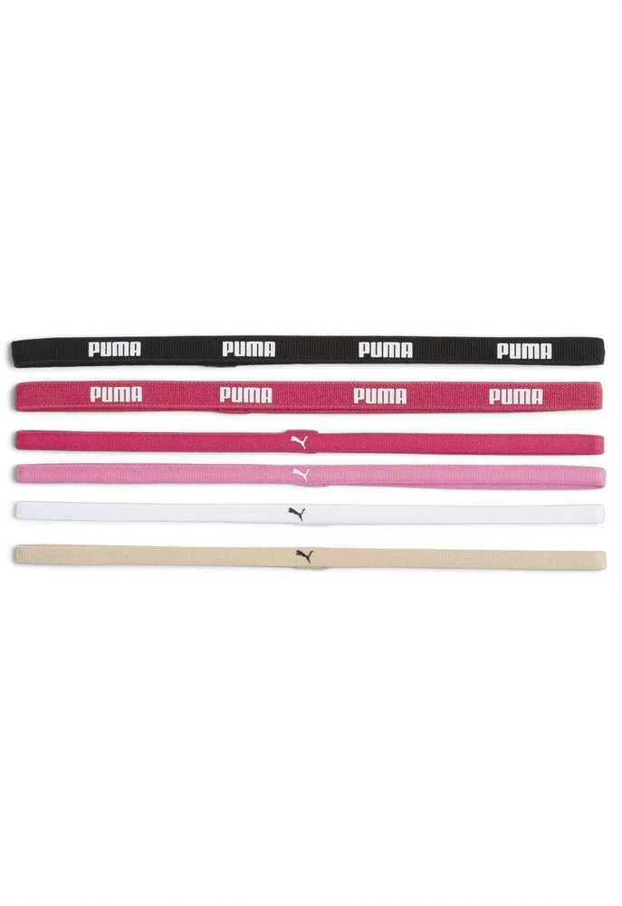 Puma Galvos Juosta At Sportbands (6pcs) Baltas Juodas Kreminis Rožinė 053452 27