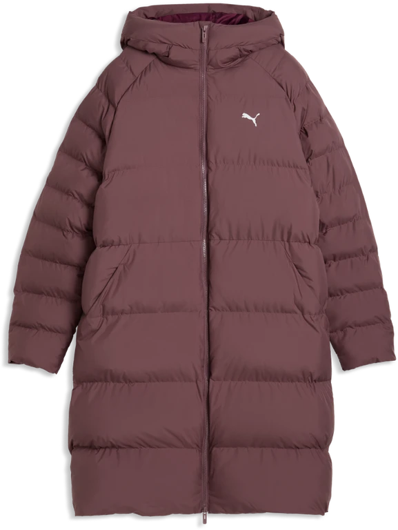 Puma Ilga Striukė Moterims Mono Hooded Parka Burgundy 688384 91