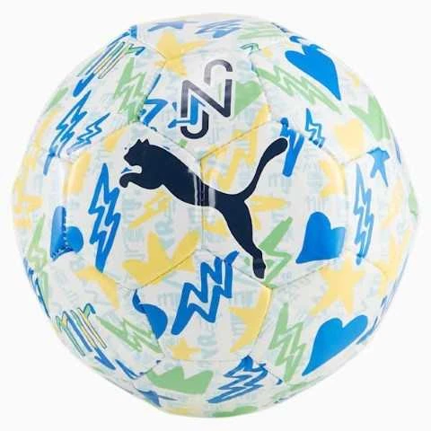 Puma Futbolo Kamuolys Neymar Jr Graphic Baltas Colored 084141 01/MINI