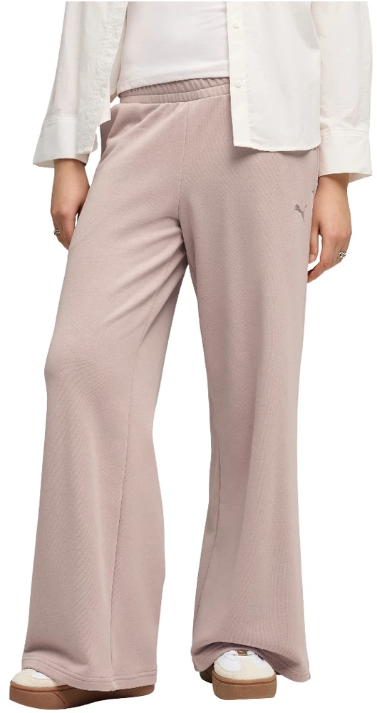 Puma Kelnės Moterims Ess Cat Standard Wide Leg Pants Rose Latte 691703 89