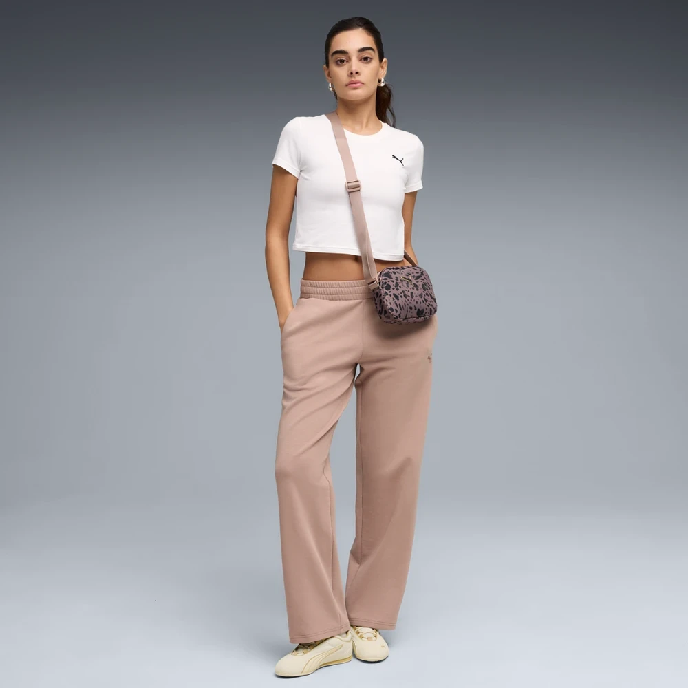 Puma Kelnės Moterims Ess Elevated Straight Leg Sandstone 691817 88